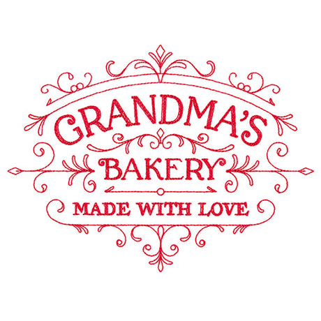 Grandma's Bakery Sign