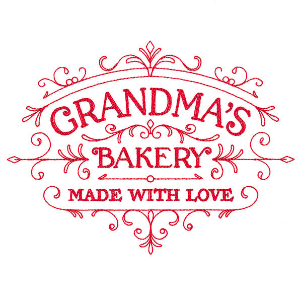 Grandma's Bakery Sign