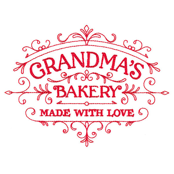 Grandma's Bakery Sign