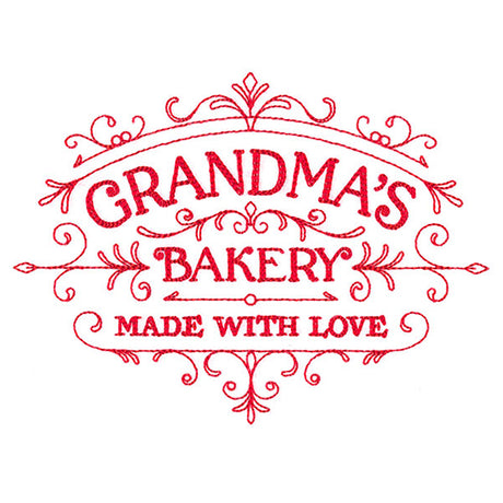 Grandma's Bakery Sign