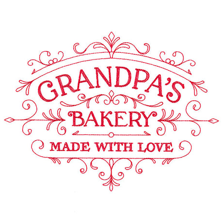 Grandpa's Bakery Sign