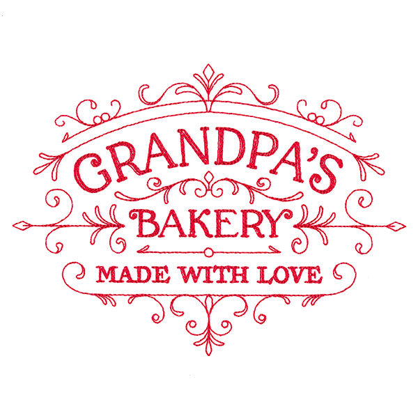 Grandpa's Bakery Sign
