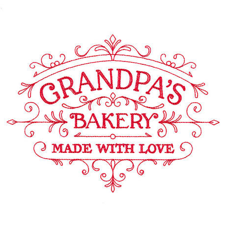 Grandpa's Bakery Sign