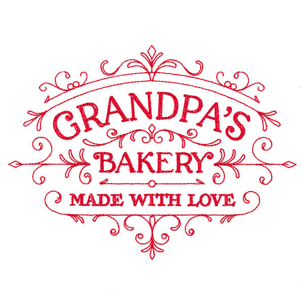 Grandpa's Bakery Sign