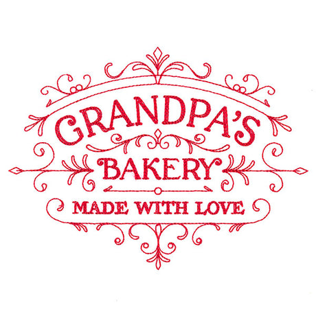 Grandpa's Bakery Sign