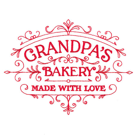 Grandpa's Bakery Sign
