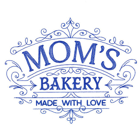 Mom's Bakery Sign