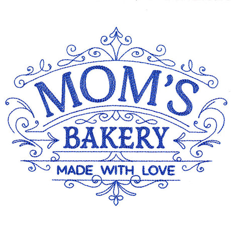 Mom's Bakery Sign