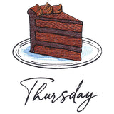 Chocolate Cake on Thursday