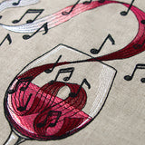 Notes of Flavor Wine Glass