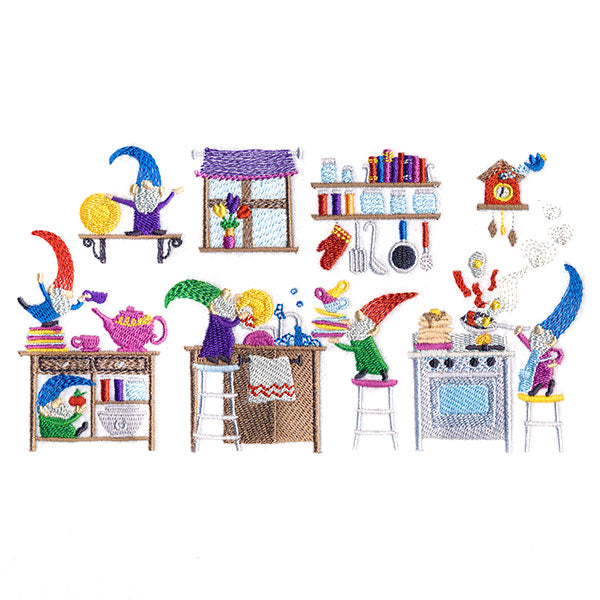 Kitchen Gnome Border