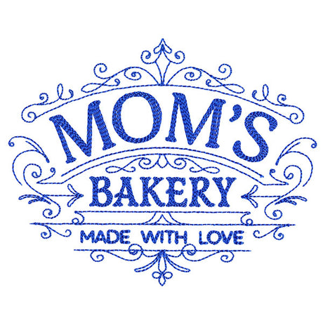 Mom's Bakery Sign