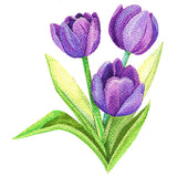 Sweet Tulips in Watercolor