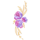 Precious Peony Border