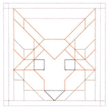 Woodland Animals Quilting - Fox (Double Run)