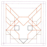 Woodland Animals Quilting - Fox (Double Run)
