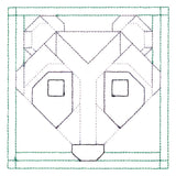 Woodland Animals Quilting - Raccoon (Double Run)