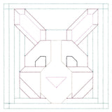 Woodland Animals Quilting - Bunny (Double Run)