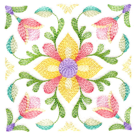 Blossoming Details Square