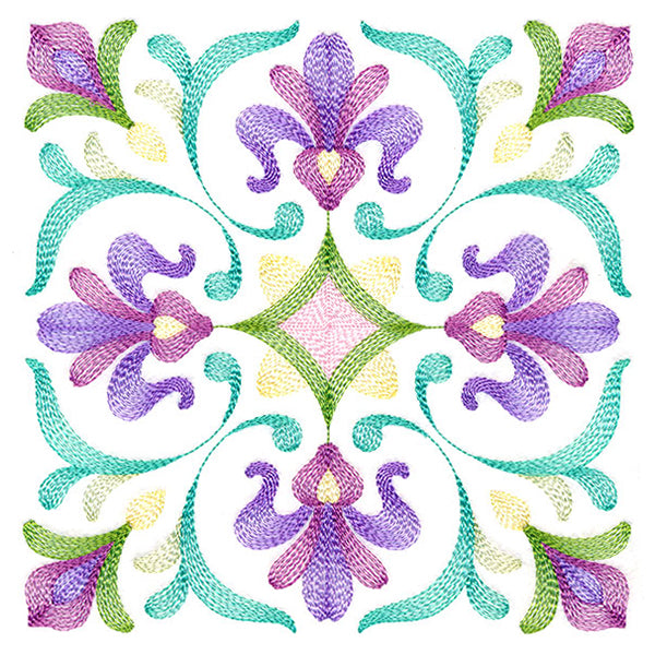 Flourishing Details Square