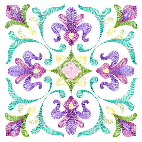 Flourishing Details Square