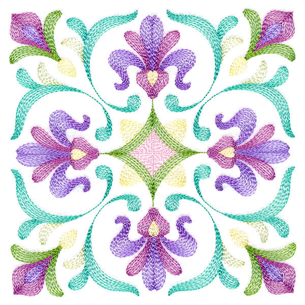 Flourishing Details Square