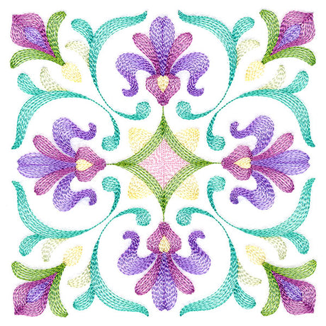 Flourishing Details Square