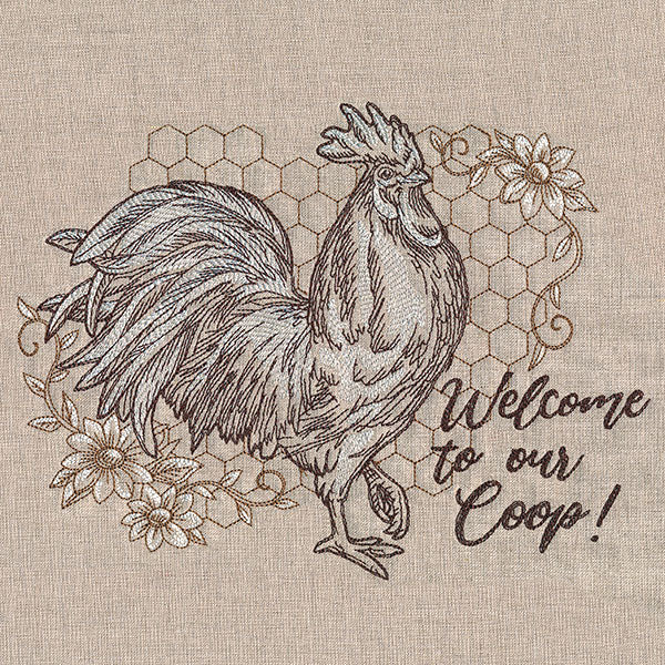 Welcome to Our Coop Rooster
