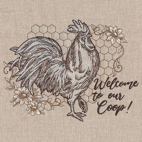 Welcome to Our Coop Rooster