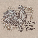 Welcome to Our Coop Rooster