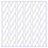 Classic Cable Square (Double Run)