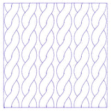 Classic Cable Square (Double Run)