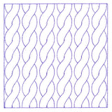 Classic Cable Square (Double Run)