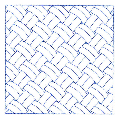 Classic Weaving Square (Double Run)