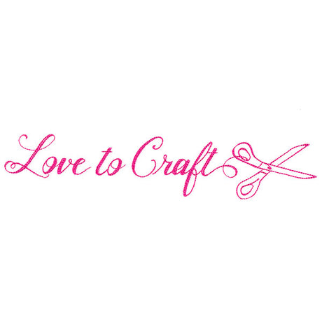 Crafty Calligraphy - Love to Craft