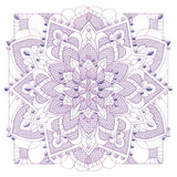 Intricate Blooming Petals (Trapunto)