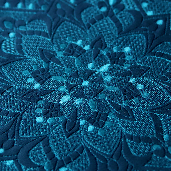 Intricate Blooming Petals (Trapunto)