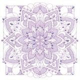 Intricate Blooming Petals (Trapunto)