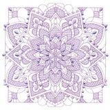 Intricate Blooming Petals (Trapunto)