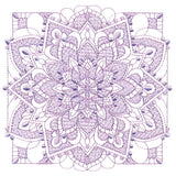 Intricate Blooming Petals (Trapunto)