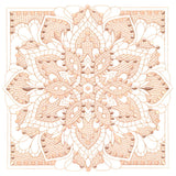 Mesmerizing Blooming Petals (Trapunto)