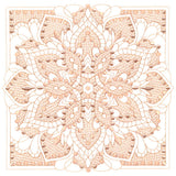 Mesmerizing Blooming Petals (Trapunto)