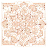 Mesmerizing Blooming Petals (Trapunto)