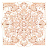 Mesmerizing Blooming Petals (Trapunto)