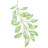 Branching Leaves Etching