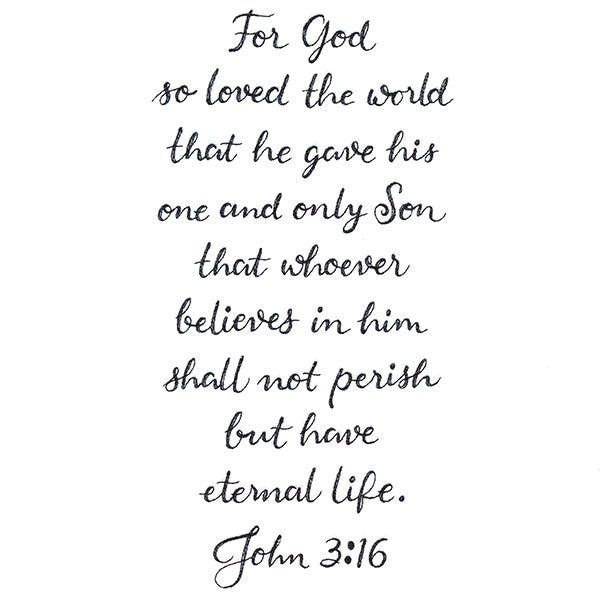 John 3:16 Scripture