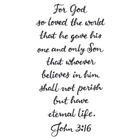John 3:16 Scripture