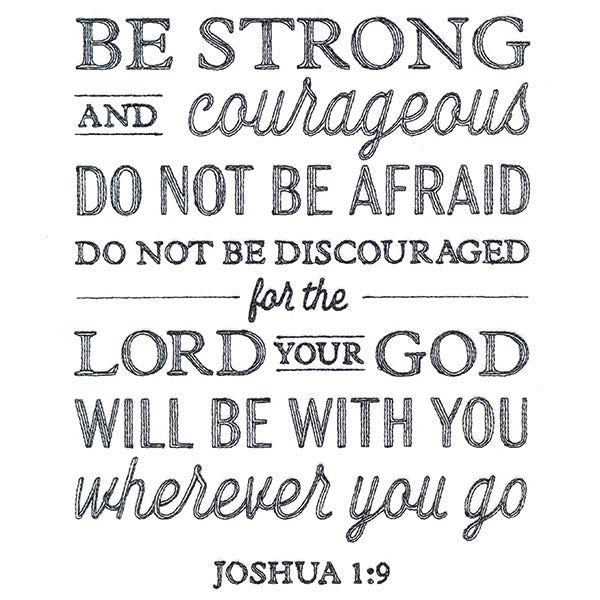 Joshua 1:9 Scripture