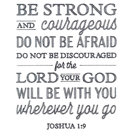 Joshua 1:9 Scripture