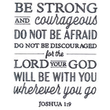 Joshua 1:9 Scripture